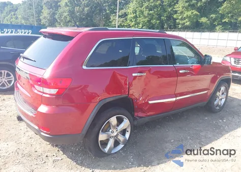 2011 Jeep Grand Cherokee Limited z USA, uszkodzony, nr VIN 1J4RR5GT8BC608189